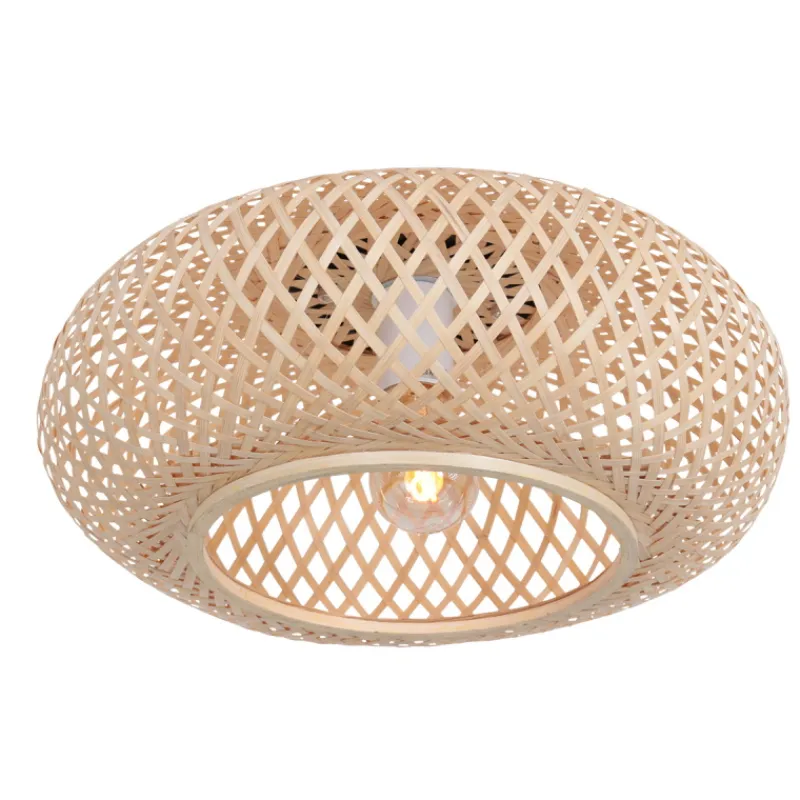Anne Light & Home Plafondlamp Maze Bamboe Ø40cm Naturel Discount