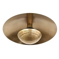 Anne Light & Home Plafondlamp Brassi Brons Ø42cm