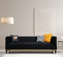 Arabic House Bank Bellino 3-Zits Zwart Best