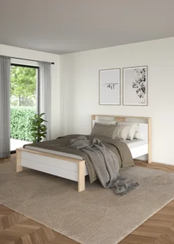 Giga Living Bed Next Jckson Hickory Wit Hoogglns 150x225cm - A Discount