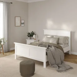Giga Living Bed Paris Wit 140x200cm - Outlet
