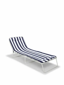 BEST Ligbed Chiemsee Camping Wit - Blauw Hot