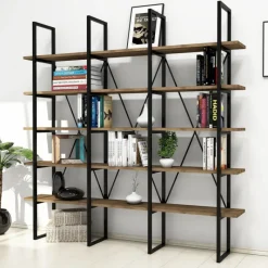 Arabic House Boekenkast Beylerbeyi Melamine Zwart