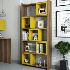 Arabic House Boekenkast Box Melamine Geel Sale
