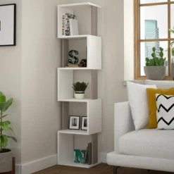 Arabic House Boekenkast Piri Melamine Licht Mokka Wit Online