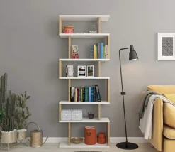 Arabic House Boekenkast Bates Wit/Naturel Hot