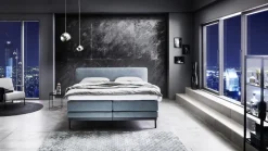 GM Boxspring Cape Niagara Zinc 180x200cm - Giga Meubel