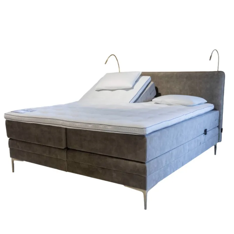 GM Boxspring Cinderella Pure Adore Herb Elektrisch 180x210cm - Giga Meubel