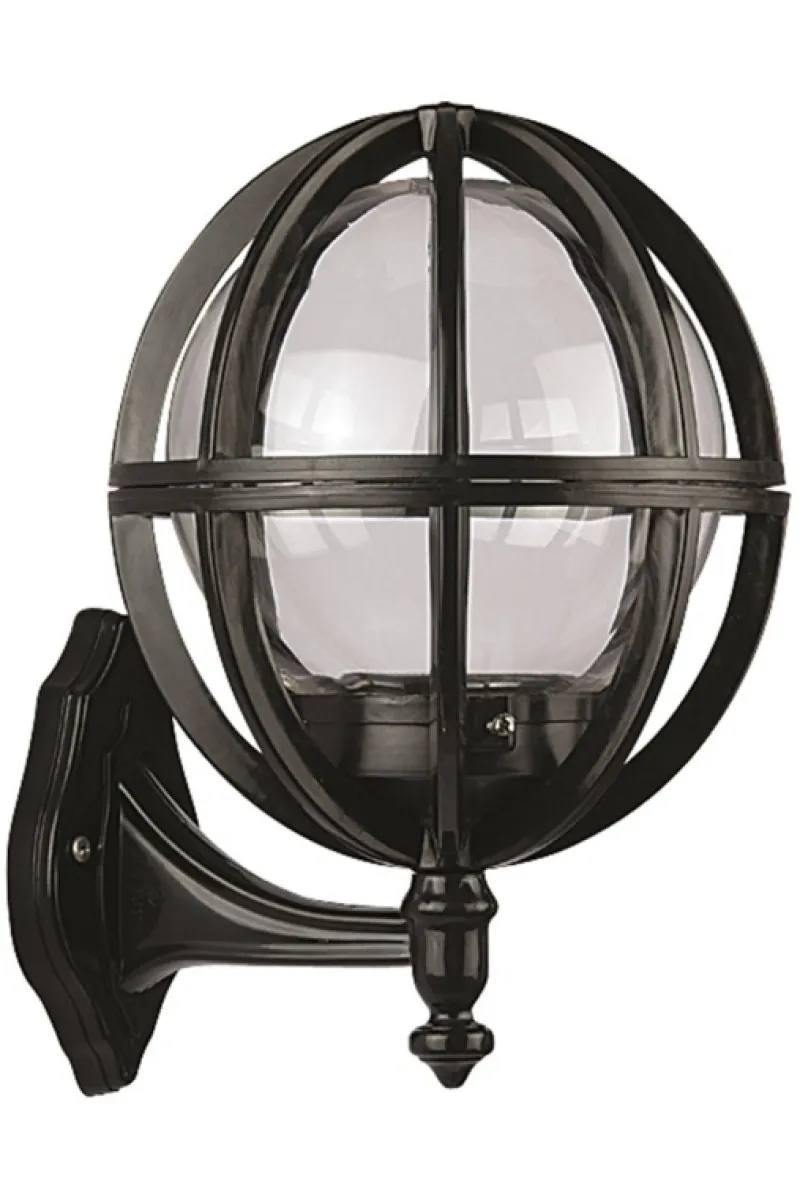 Arabic House Buitenwandlamp Maryam Zwart