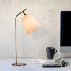 Arabic House Bureaulamp Salihini /Goud Wit Best