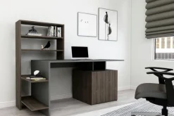 Arabic House Bureau Melis Walnoot/Antraciet Outlet
