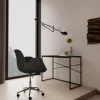 Giga Living Bureaustoel Alira Met Armleuning Donkergrijs - Clearance