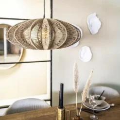 By-Boo Hanglamp Nimbus - Natural Naturel Hot