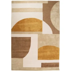 By-Boo Vloerkleed Kazi 190x290cm Mosterd Outlet