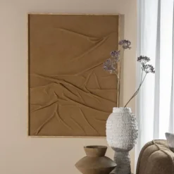 By-Boo Wanddecoratie Veck 90x120cm Caramel
