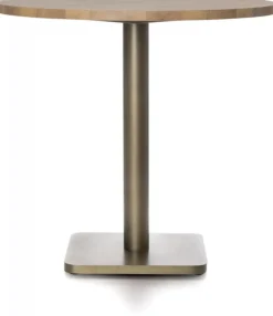 Coco Maison Bistrotafel Brest hout/Goud Ø80cm