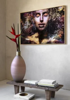 Coco Maison Schilderij Graffity Lady 120x80cm