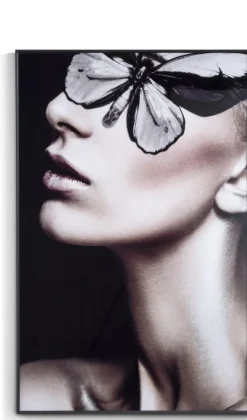 Coco Maison Fotoschilderij Mysterious B 90x140cm Antraciet Discount