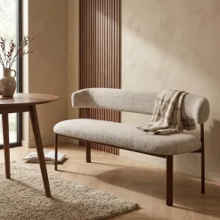 DÉJA Living DÉJA Eetkamerbank Alamo /Walnoot 180cm Beige Online