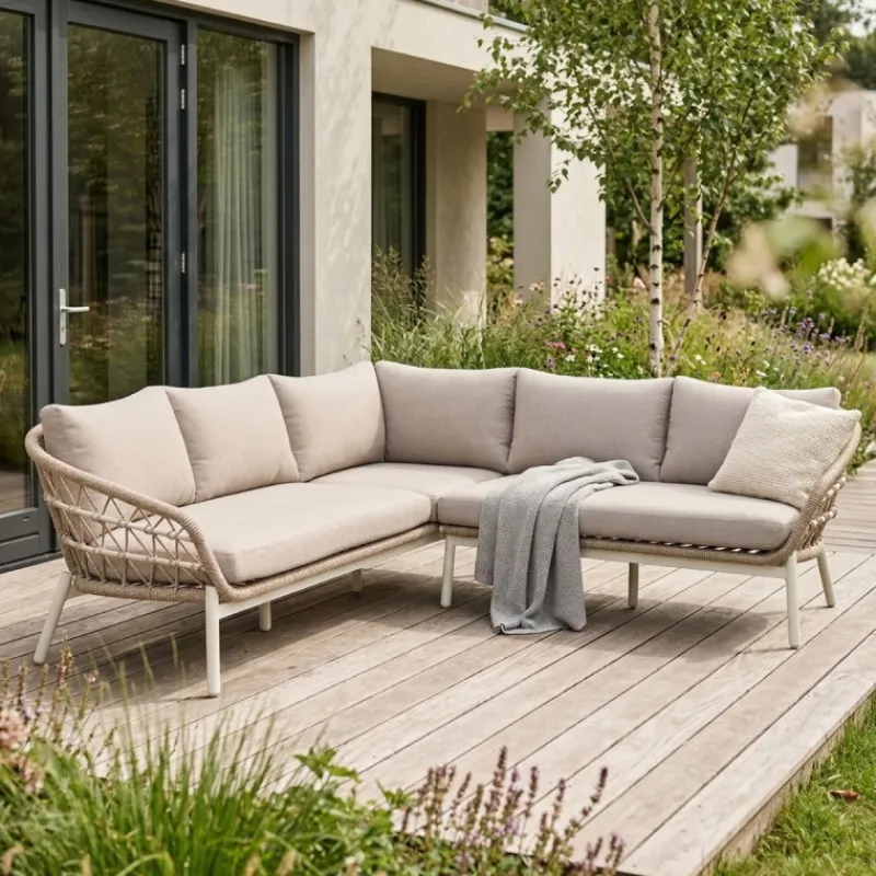 DÉJA Living DÉJA 4-zits Loungeset Calun Taupe/Beige
