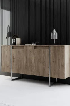 Arabic House Dressoir Luxe /Zilver 160cm Walnoot Sale