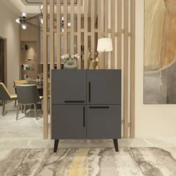 Arabic House Dressoir Makro 90cm Antraciet New