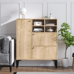 Arabic House Dressoir Ewa Melamine Saffier Eiken
