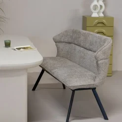 Giga Meubel Eetkamerbank Avery - Taupe New