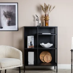 Fjôrd Dressoir Misha Case Mesh Zwart Outlet