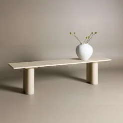 Fjôrd Eetkamerbank Olivia 180cm Whitewash
