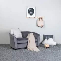 Fjôrd Kinderstoel Måna Velvet
