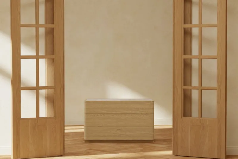 Fjôrd Ladekast Noble Nature MDF 48x100x60cm Naturel Hot