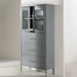 Fjôrd Wandkast La Lichtgrijs Hot