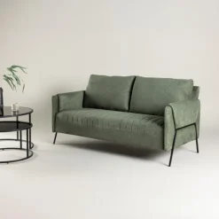 Fjôrd 2-zits Bank Indigo Groen Clearance