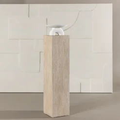 Fjôrd Zuil Ramsvik Beige Travertinlook 95cm
