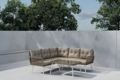 Fjôrd Hoek Loungeset Ibiza Beige