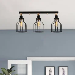 Arabic House Hanglamp Alacati 3-Lichts Zwart