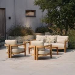 Hartman Loungestoel Moira Teak