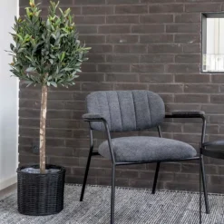 House Nordic Kunstplant Olijf Boom 120cm New