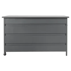House Nordic Kussenbox Cassis Aluminium 450L