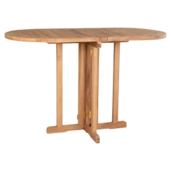 House Nordic Balkontafel Huelva Teakhout Inklapbaar