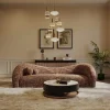 Kare Design Bank Livia 3-Zits Melange Bruin New