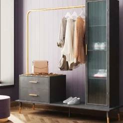 Kare Design Kledingkast La Gomera Zwart