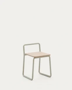 Kave Home Kinderstoel Tinn Essenfineer met Frame Beige Hot