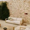Kave Home 3-zitsbank Ambra Acaciahout 249cm
