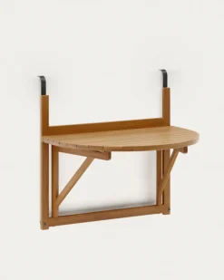 Kave Home Hangend Balkontafel Amarilis Acaciahout 50x70cm
