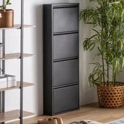 Kodu Mand Set van 3 Rond Blaisen Bamboo Bruin