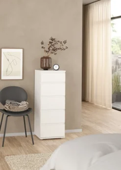 Giga Living Ladekast Nova 5 lades Wit 40x106cm - Discount