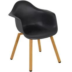 Lesli Living Tuinstoel Montreux Zwart Outlet
