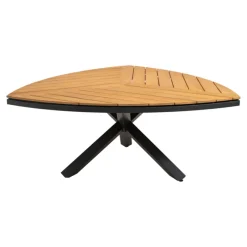 Lesli Living Tuintafel Teakhout Lontano Driehoek 170x170cm